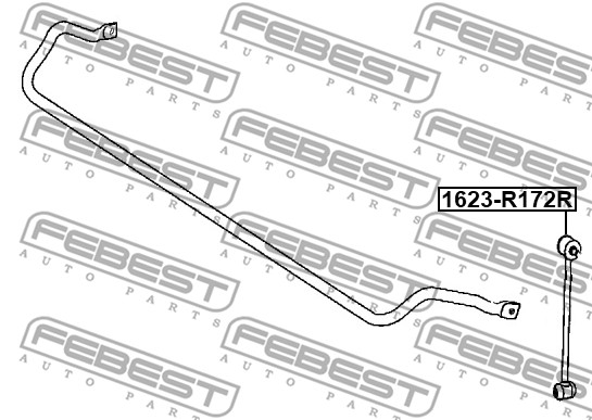 Łącznik stabilizatora FEBEST 1623-R172R
