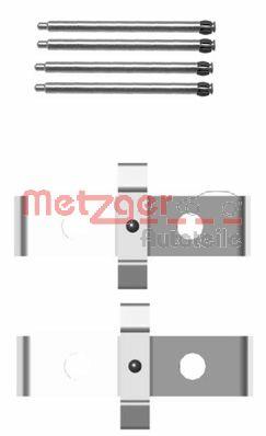 Zestaw akcesoriów montażowych  klocków hamulcowych METZGER 109-1674