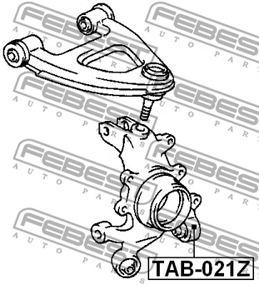 Tuleja wahacza FEBEST TAB-021Z