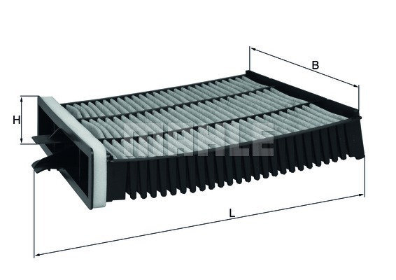 Filtr kabinowy MAHLE LAK 227