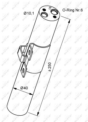 Osuszacz klimatyzacji NRF 33314