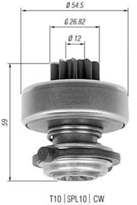 Bendiks rozrusznika MAGNETI MARELLI 940113020323