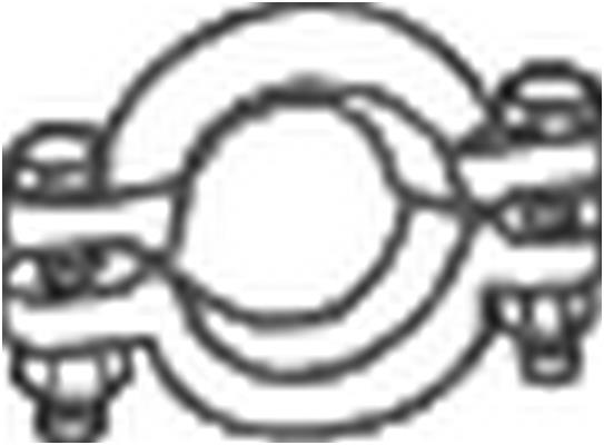 Obejma układu wydechowego BOSAL 254-934