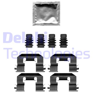 Zestaw akcesoriów montażowych  klocków hamulcowych DELPHI LX0689