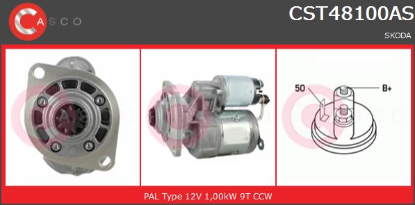 Rozrusznik CASCO CST48100AS