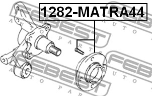 Piasta koła FEBEST 1282-MATRA44