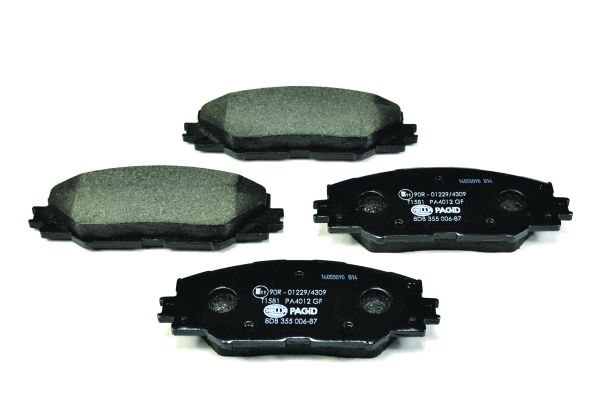 Klocki hamulcowe HELLA 8DB 355 006-871