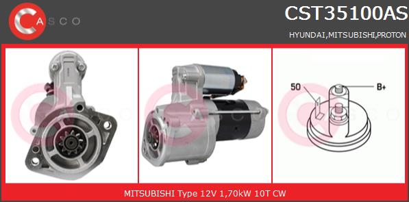 Rozrusznik CASCO CST35100AS