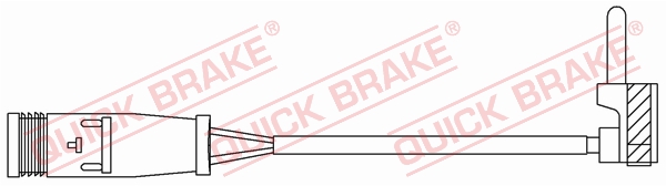 Czujnik zużycia klocków QUICK BRAKE WS 0378 A