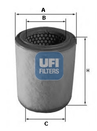 Filtr powietrza UFI 27.A69.00