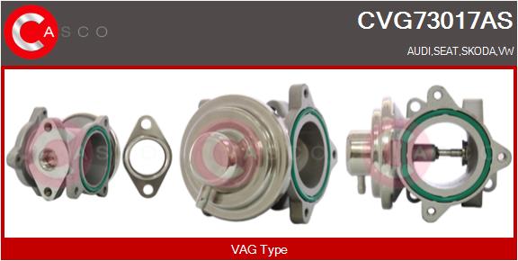 Zawór EGR CASCO CVG73017AS