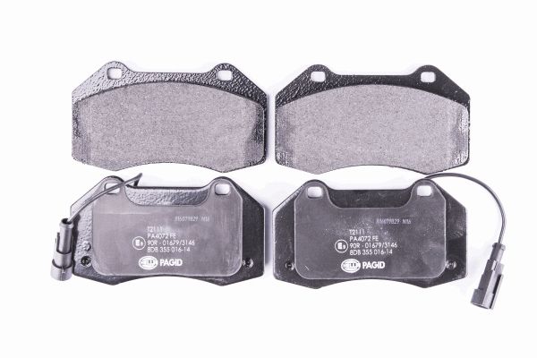 Klocki hamulcowe HELLA 8DB 355 016-141
