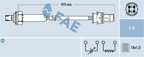 Sonda lambda FAE 77354