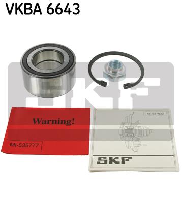 Zestaw łożysk koła SKF VKBA 6643