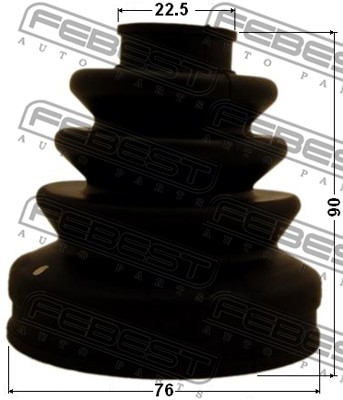 Zestaw osłon FEBEST 0315-CU2