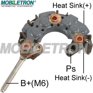 Mostek prostowniczy alternatora MOBILETRON RN-18