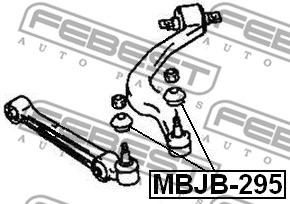 Zestaw naprawczy przegubu FEBEST MBJB-295