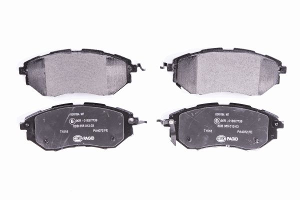 Klocki hamulcowe HELLA 8DB 355 012-031