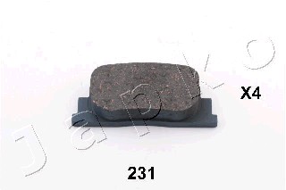 Klocki hamulcowe JAPKO 51231