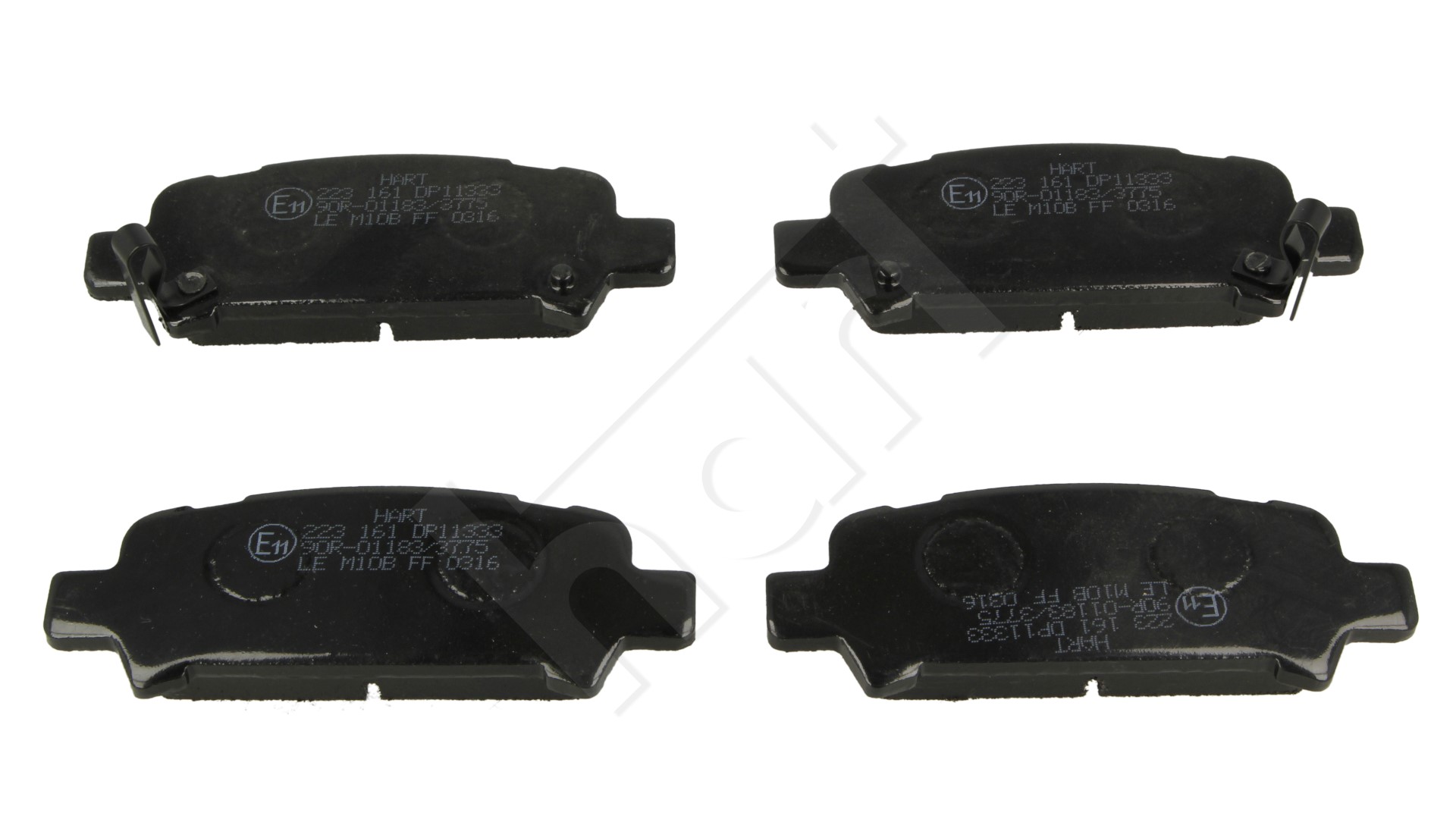 Klocki hamulcowe HART 223 161