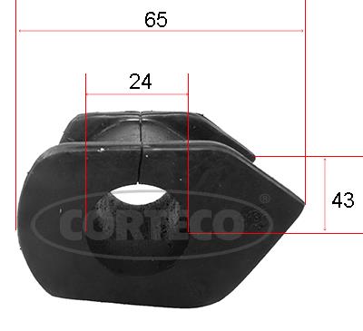 Guma stabilizatora CORTECO 49371779