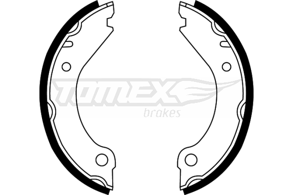 Szczęki hamulcowe TOMEX BRAKES TX 22-08