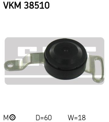Rolka napinacza paska osprzętu SKF VKM 38510