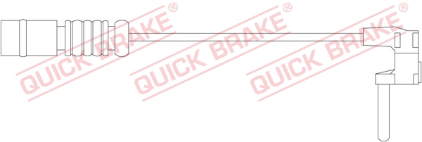 Czujnik zużycia klocków QUICK BRAKE WS 0212 B
