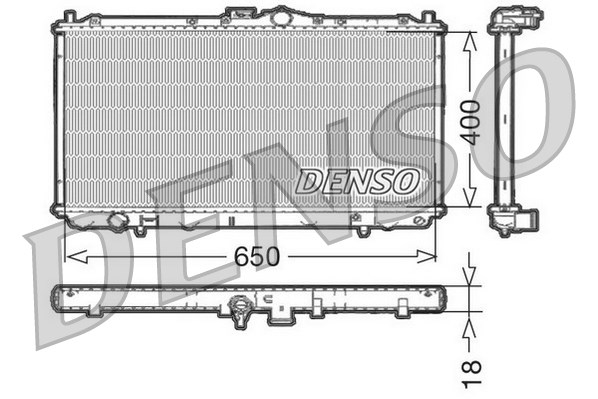 Chłodnica DENSO DRM45010