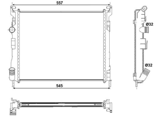 Chłodnica NRF 53032