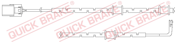 Czujnik zużycia klocków QUICK BRAKE WS 0319 A
