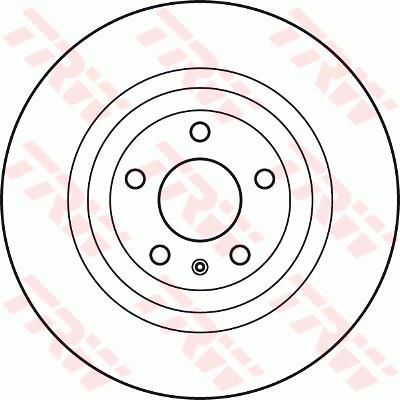Tarcza hamulcowa TRW DF4818S