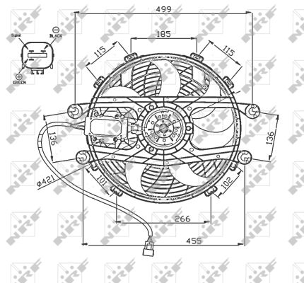 Wentylator NRF 47747