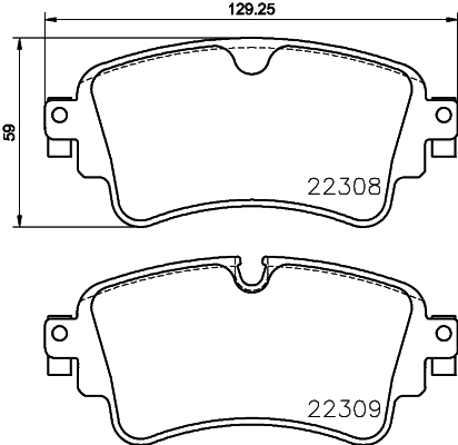 Klocki hamulcowe HELLA 8DB 355 024-791