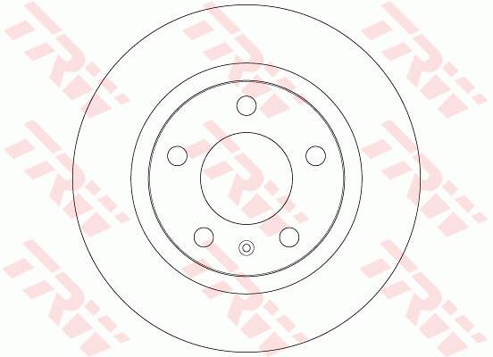 Tarcza hamulcowa TRW DF6339