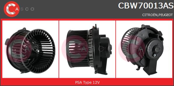 Wentylator wnętrza CASCO CBW70013AS