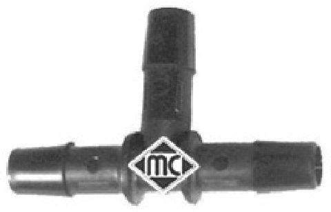 Króciec przyłączeniowy, przewód cieczy chłodzącej METALCAUCHO 00064