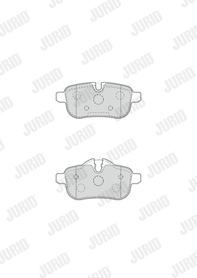 Klocki hamulcowe JURID 573651J