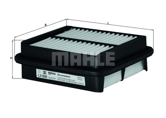Filtr powietrza KNECHT LX 1690
