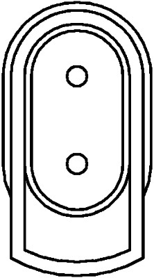 Czujnik ABS HELLA 6PU 010 039-541