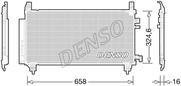 Skraplacz klimatyzacji DENSO DCN50046
