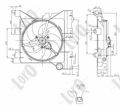 Wentylator ABAKUS 009-014-0010