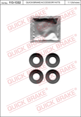 Zestaw naprawczy zacisk hamulcowy QUICK BRAKE 113-1332