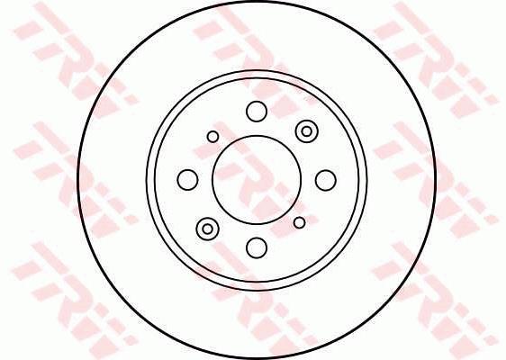 Tarcza hamulcowa TRW DF2792