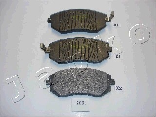 Klocki hamulcowe JAPKO 50706