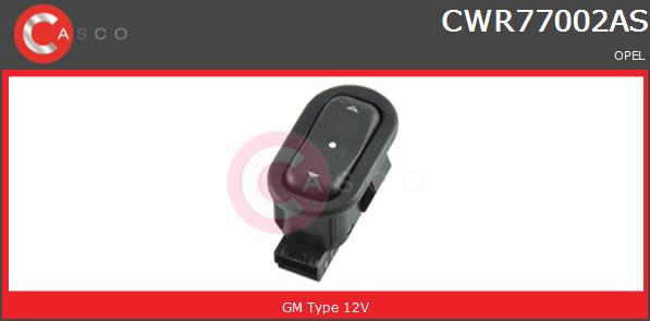 Przełącznik podnośnika szyby CASCO CWR77002AS