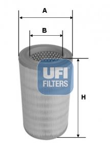 Filtr powietrza UFI 27.A72.00