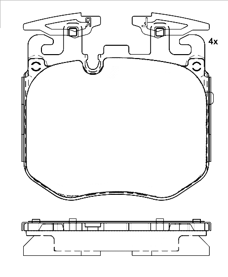 Klocki hamulcowe BREMBO P 06 106