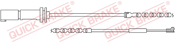 Czujnik zużycia klocków QUICK BRAKE WS 0298 A