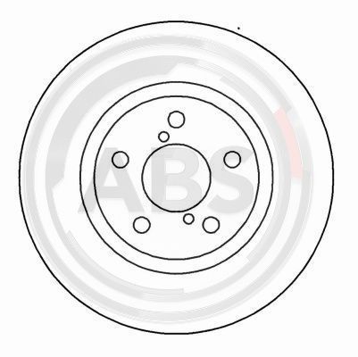 Tarcza hamulcowa A.B.S. 16632